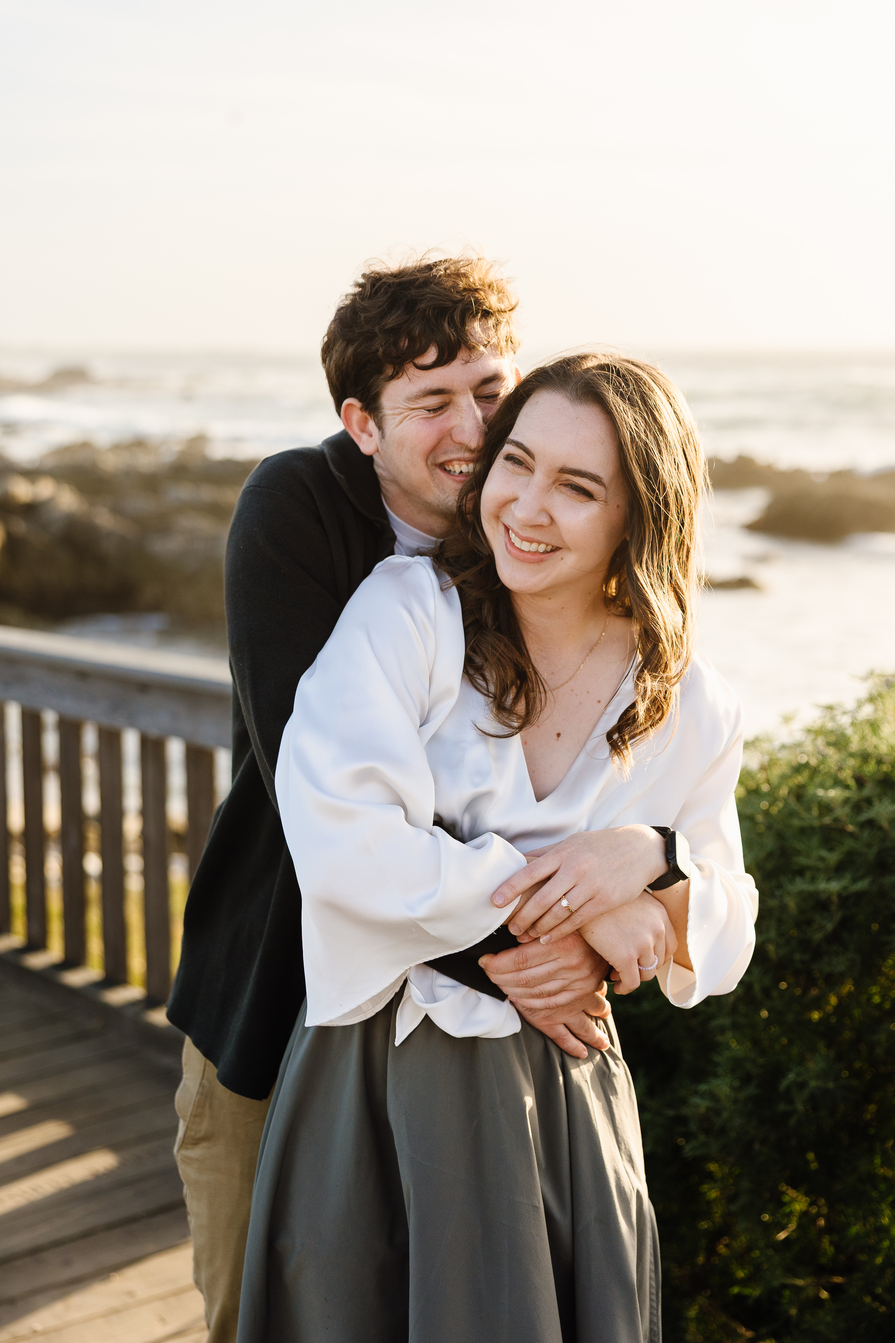Jenna and Liam engagement photo